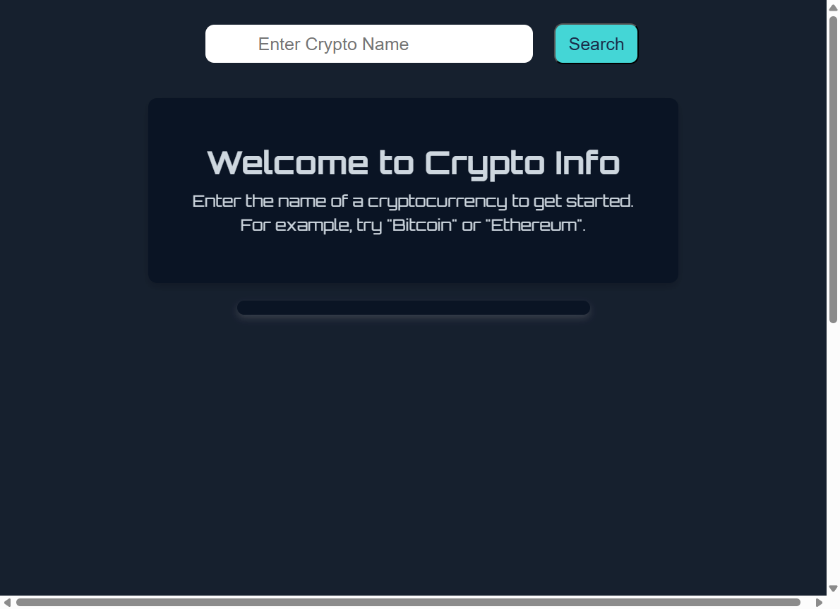 Crypto Tracker screenshot